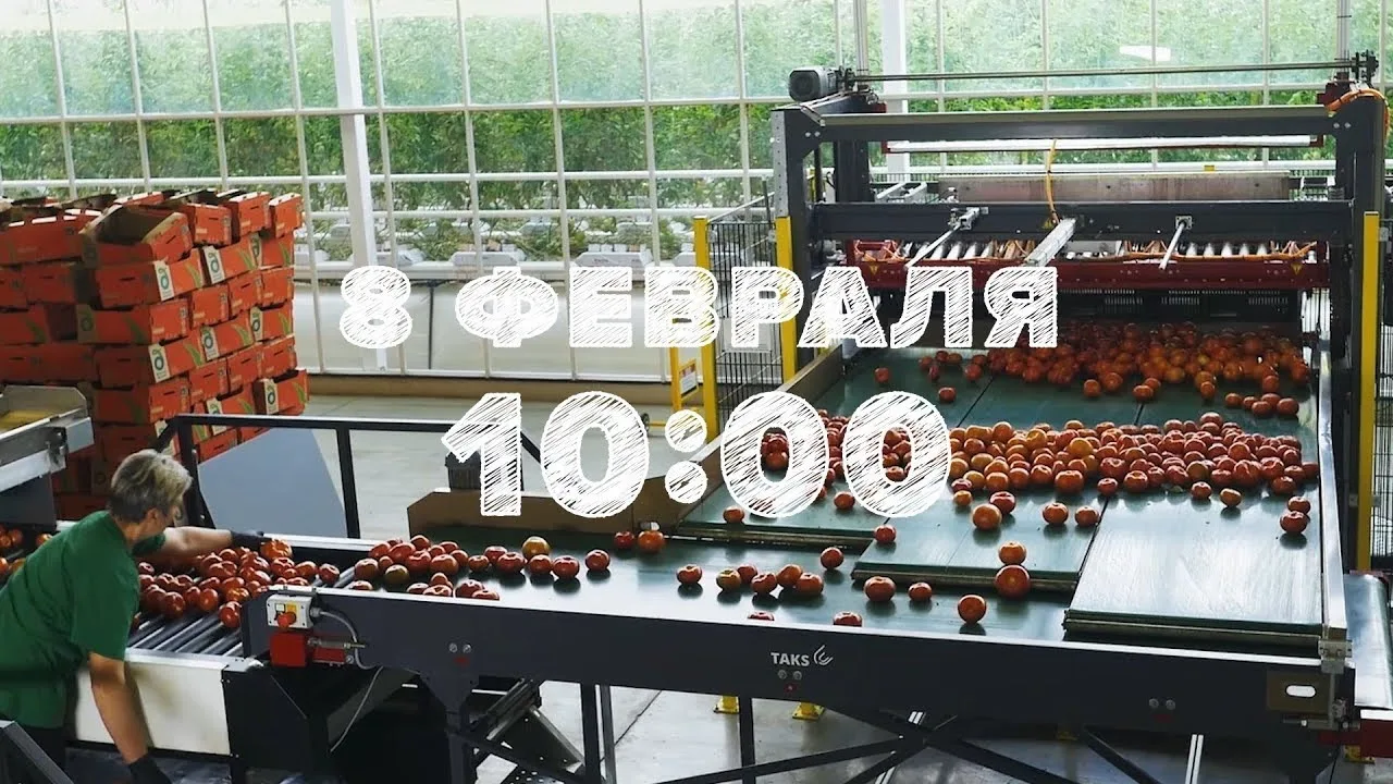 Episode promo still: filming at a production site and the air date
