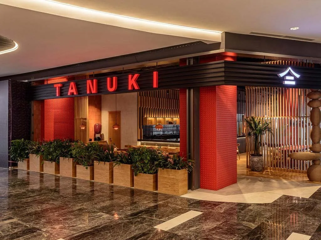 Tanuki’s facade in Tashkent